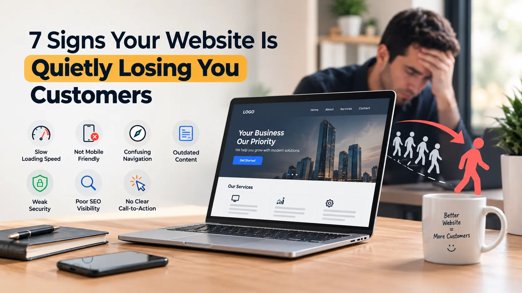 Signs Your Website Is Quietly Losing You Customers