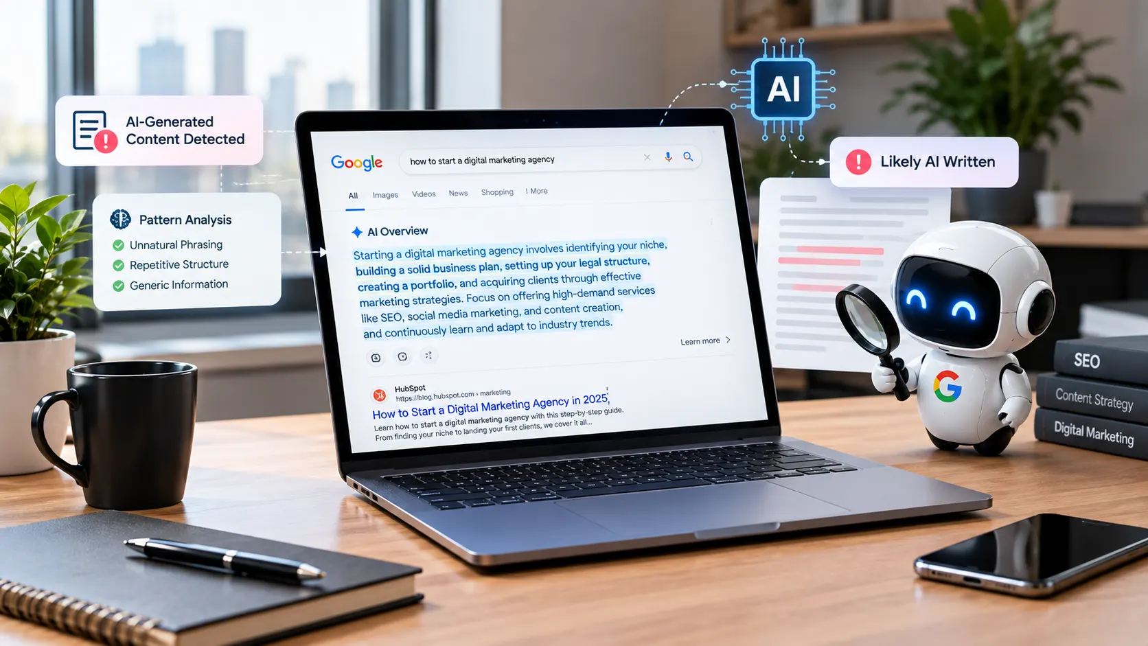 Why Google Can Tell When Your Website's Content Was Written by AI
