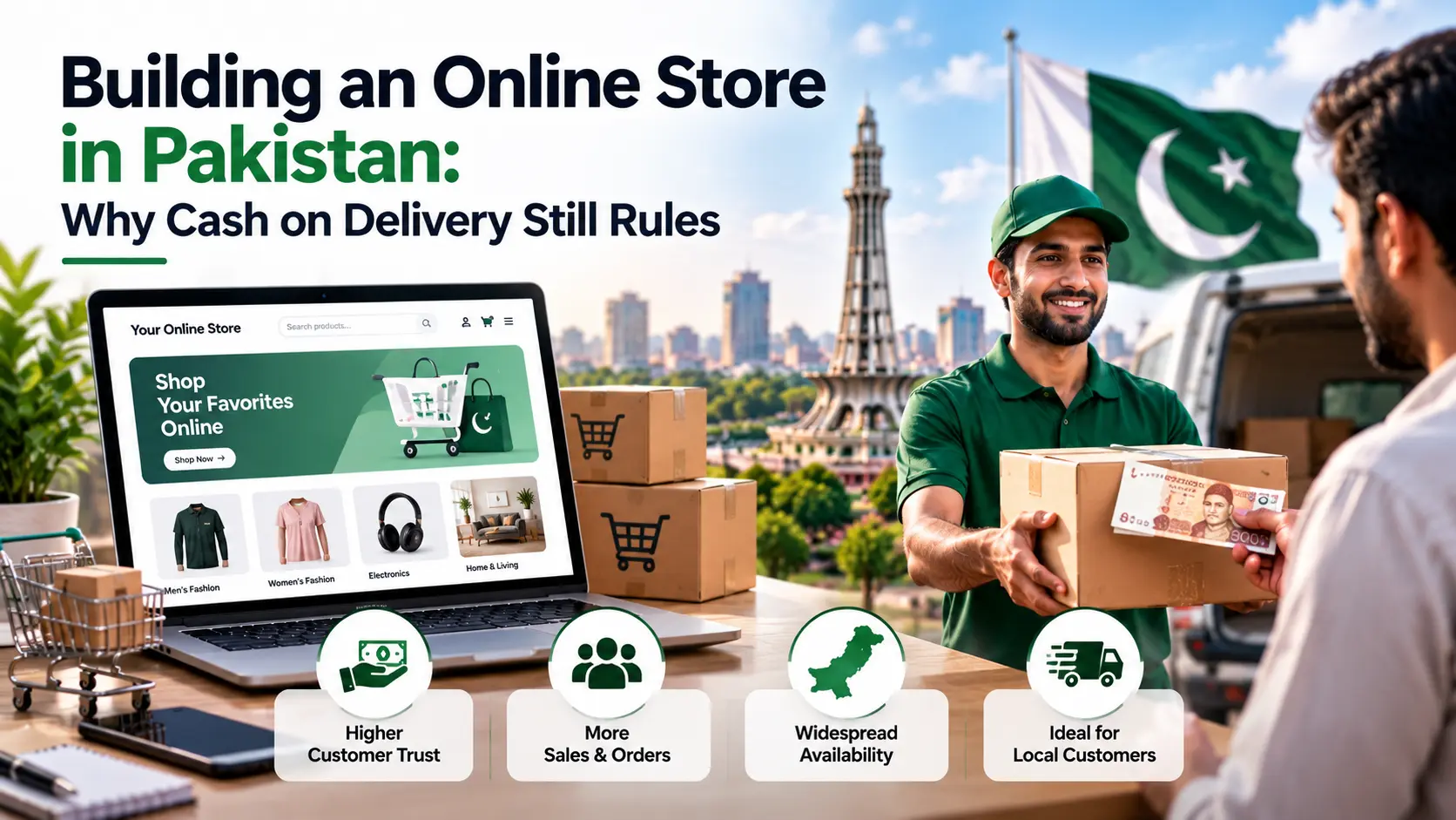 Building an Online Store in Pakistan: Why Cash on Delivery Still Rules